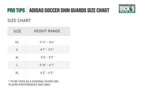 adidas youth shin guard size chart|adidas ghost youth shin guards.